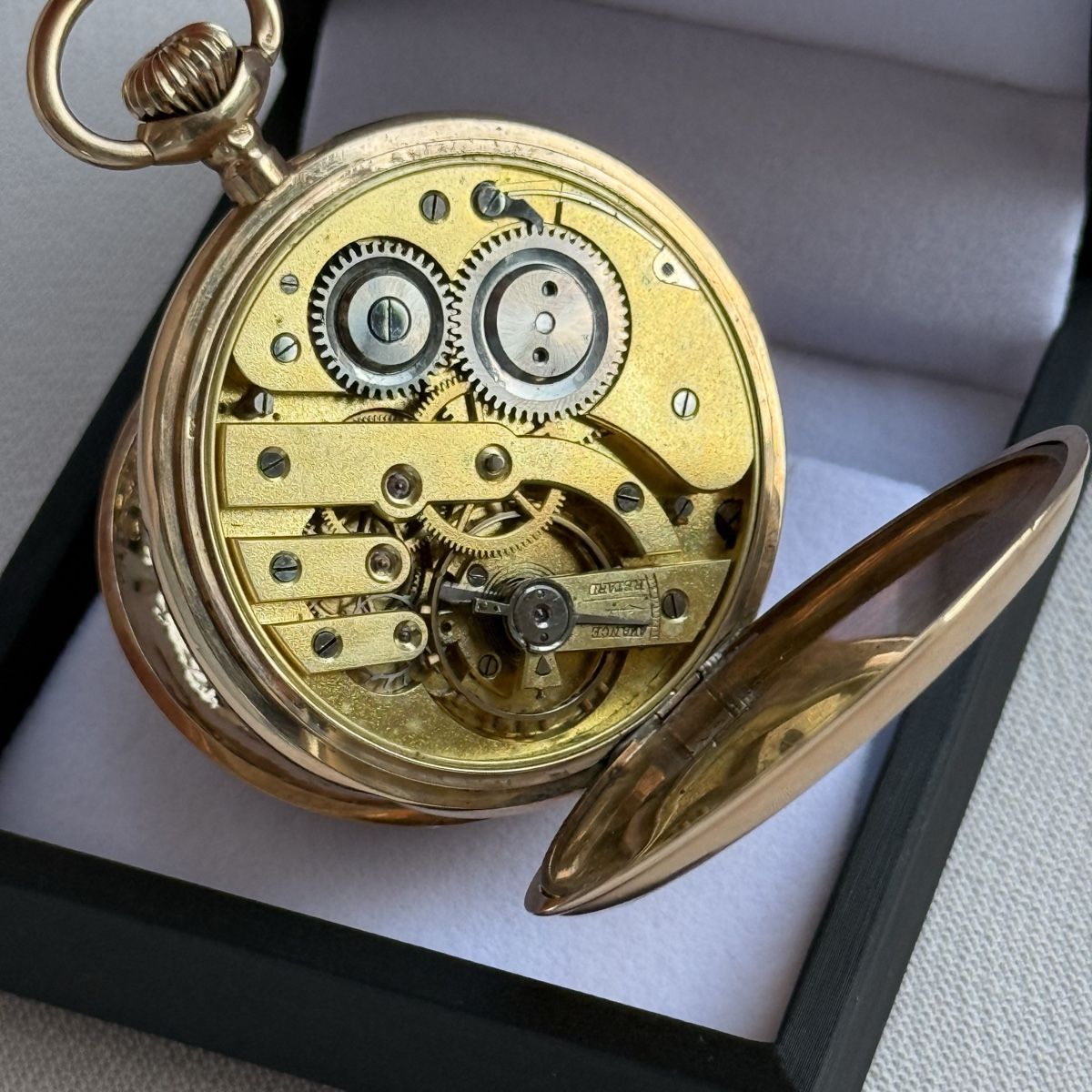 Swiss Orologi: 14K Gold Taschenuhr  – Usato da Villmergen venduto da AkAmMaMu 6