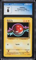 Vintage 1999 Pokemon Base Set Voltorb #67 CGC 6 EXMT