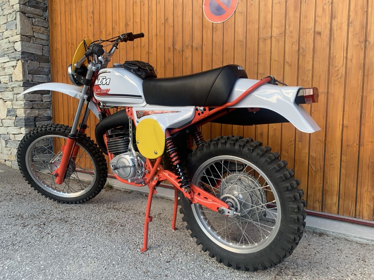 KTM Enduro: KTM 125 GS  1978 Oldtimer  – Usato da crans montana venduto da jujes67 5