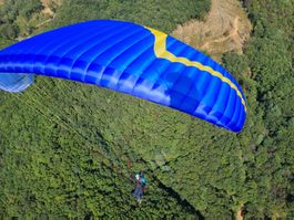 Parapente - Davinci Gliders - Hula - Bleu - 19m2 - EN A
