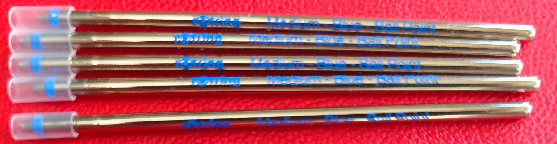 Rotring Stifte & Marker: Rotring Ersatzminen D1 Refill Ballpoint M Blau, – Neu und originalverpackt aus Zürich von Tanteemma369 4