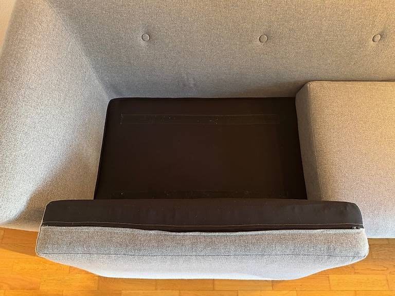 Sofacompany Sofas: Sofa grau 3-Sitzer guter Zustand – Gebraucht aus Wabern von chaesinidau 4
