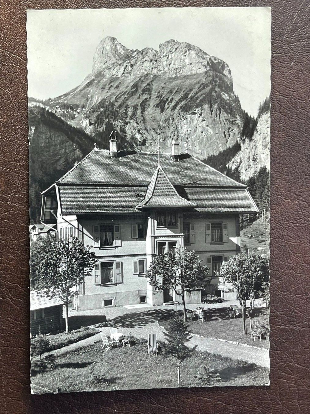 Cartoline postali: Kandersteg, Hotel Mon Repos – Usato da Steg VS venduto da _vinci_