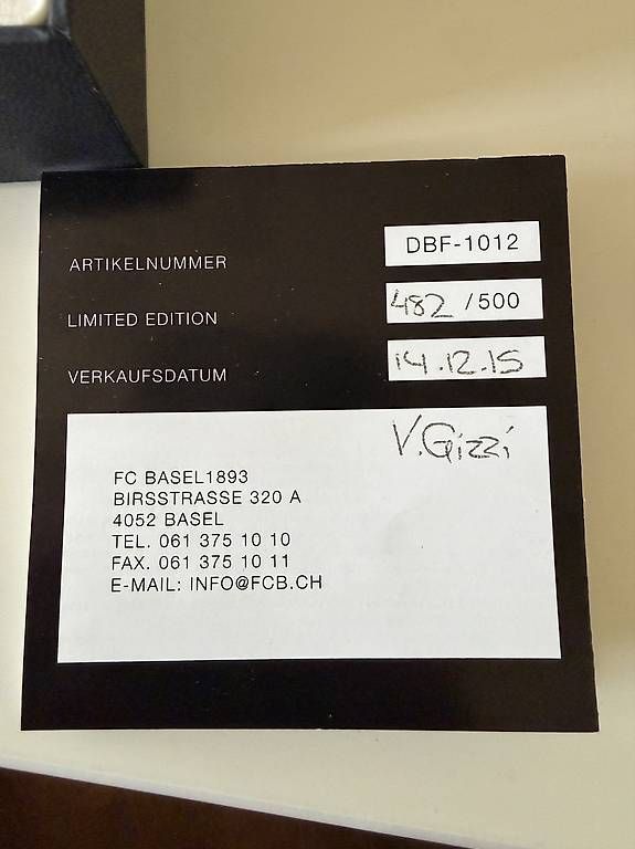 Montres: FC Basel Uhr – Neuf avec emballage d'origine à Riehen par Selina.Angelina 3