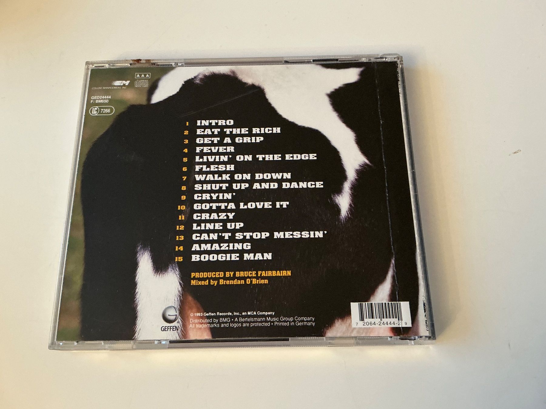 CD: Aerosmith / Get A Grip / 1993 – Usato da Dübendorf venduto da Shreck 1