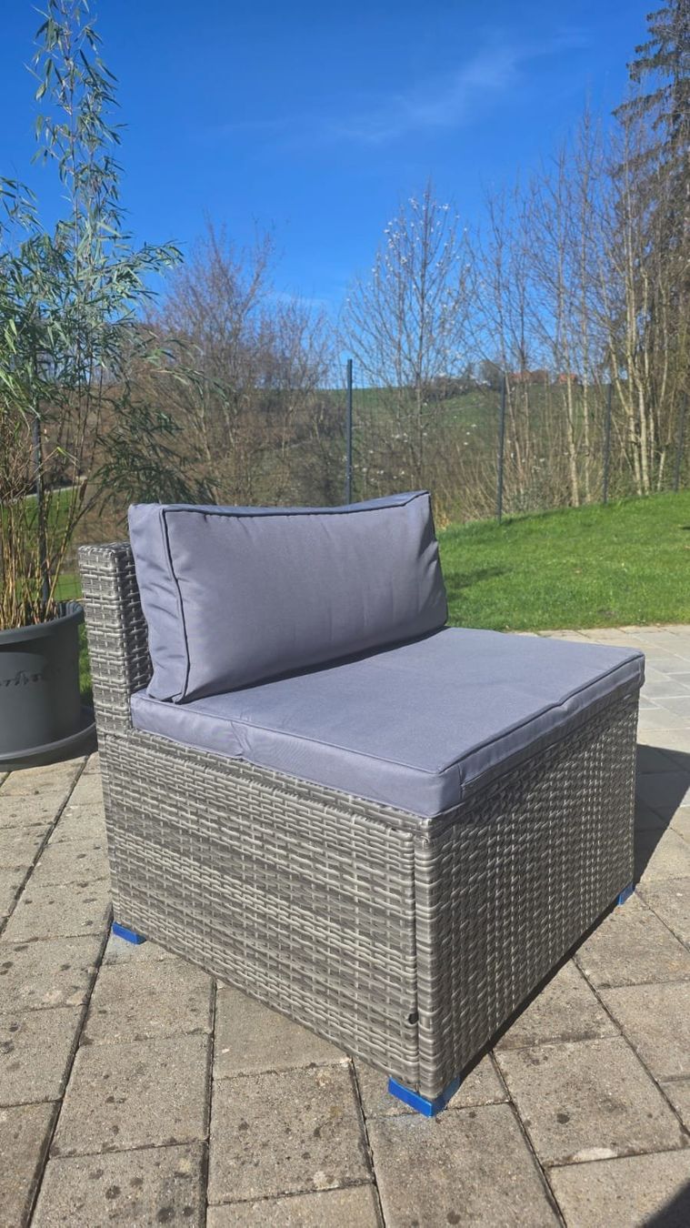 Poltrone: Rattan Gartenlounge (3 Elemente) – Nuovo e nell'imballaggio originale da Laupen BE venduto da Saviki 3