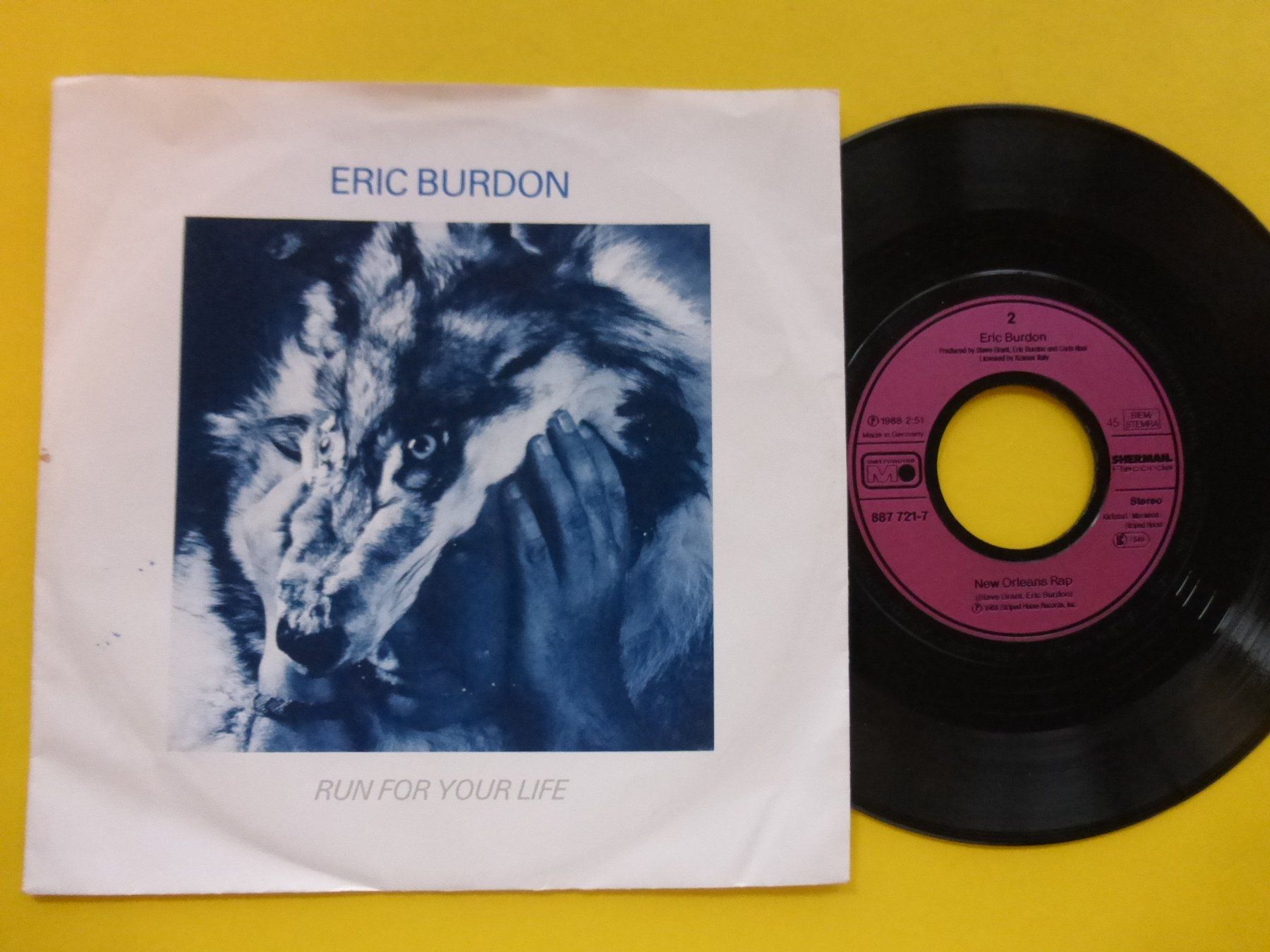Dischi in vinile: Eric Burdon – Run For Your Life – Usato da Zürich venduto da Swiss57