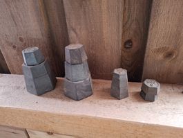 Gewichte Antik für Waage
