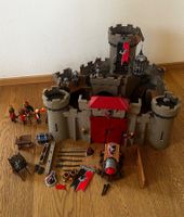 Playmobil Falkenritterburg mit Burnham Raiders im Angriff