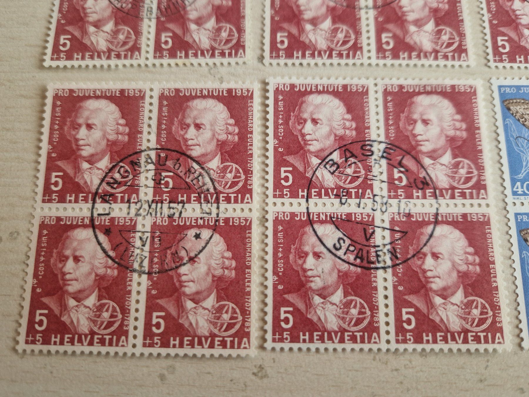 Tutti i francobolli: PJ 4er Blöcke 1957 ab 1.- – Usato da Burgdorf venduto da Glossy01 5