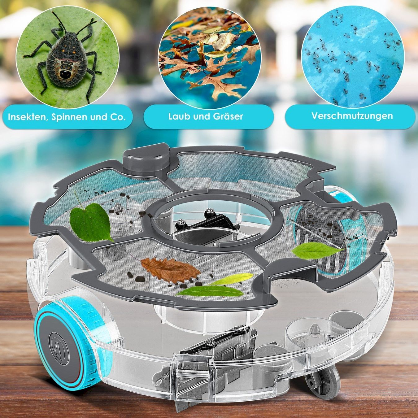 Piscine: KESSER Aqua-9000 Akku-Poolroboter 45m² – Nuovo e nell'imballaggio originale da Bottighofen venduto da zaap 1