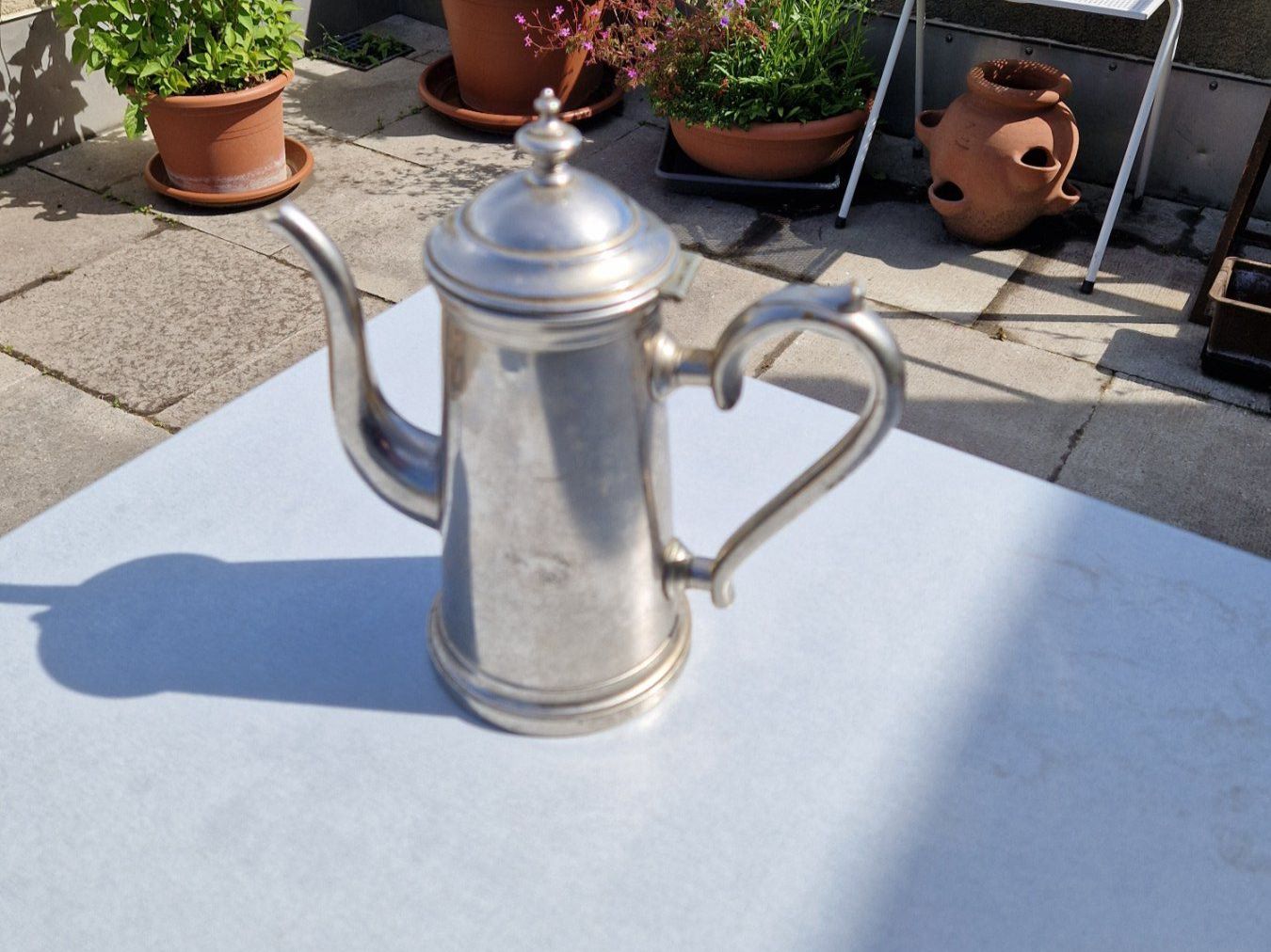 Teiere: vintage Tee- oder Kaffee-Kanne mit Deckel, 3/4 lt – Usato da Münchenbuchsee venduto da Aare22