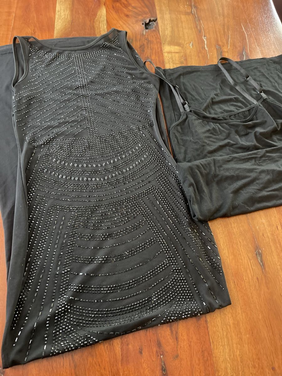 Kleider: Schickes, elegantes, langes, schwarzes Abendkleid, S/M – Gebraucht aus Oftringen von Makeq 6