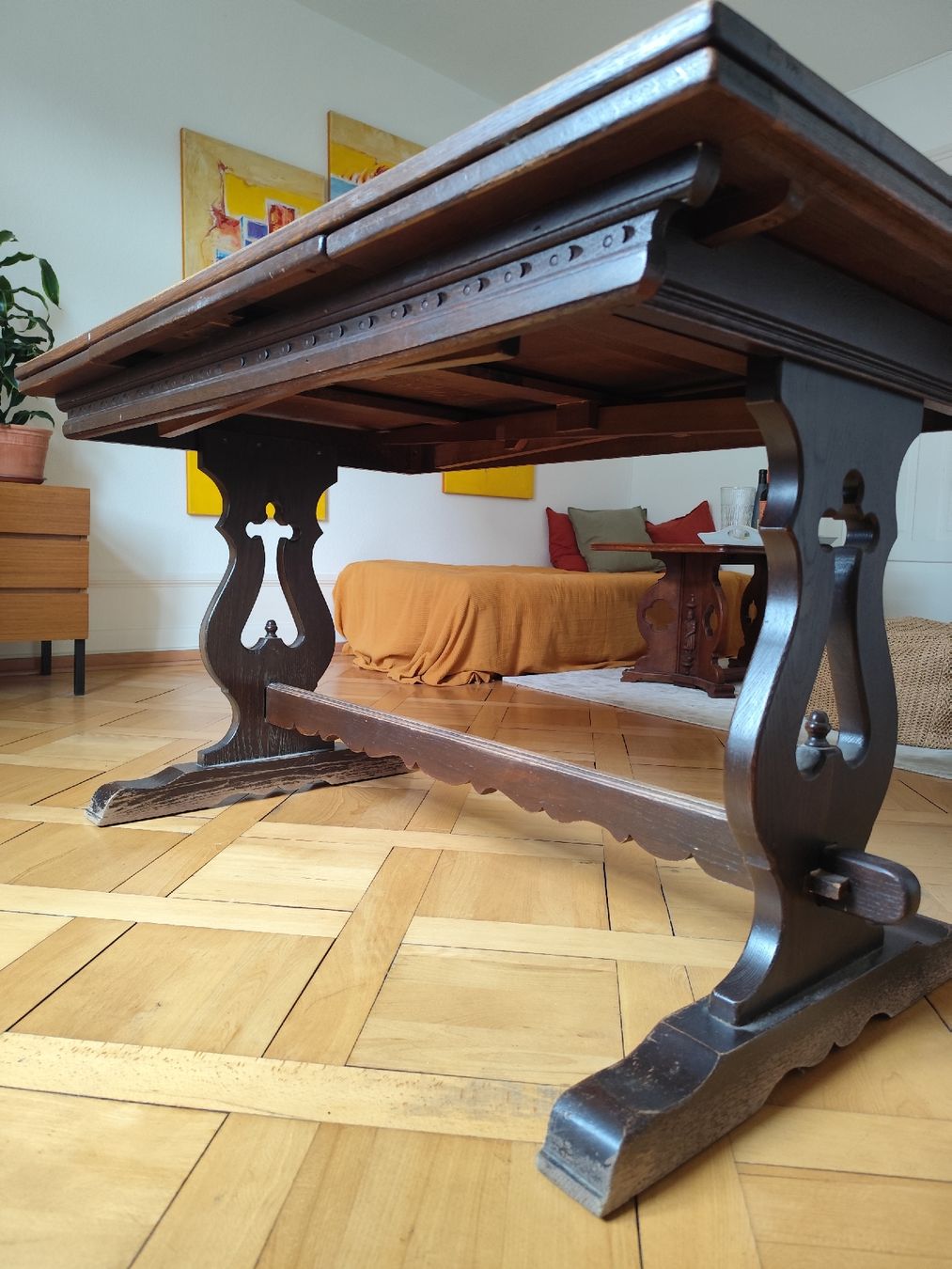 Tavoli: Wunderschöner alter (erweiterbarer) Tisch – Usato da Zürich venduto da oli_62vl 2