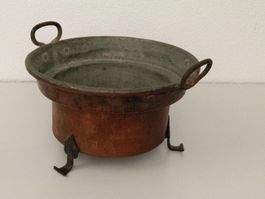 Kupferkessel - Durchmesser oben 35-36 cm