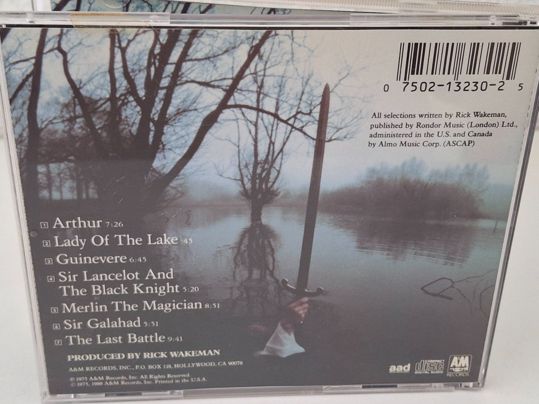 CDs: CD Rick Wakeman -  "King Arthur" Prog. Rock   Seltene CD – D'occasion à Aarberg par Jackup1 1