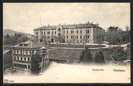 AK Herisau, Kranken-Asyl, 1905