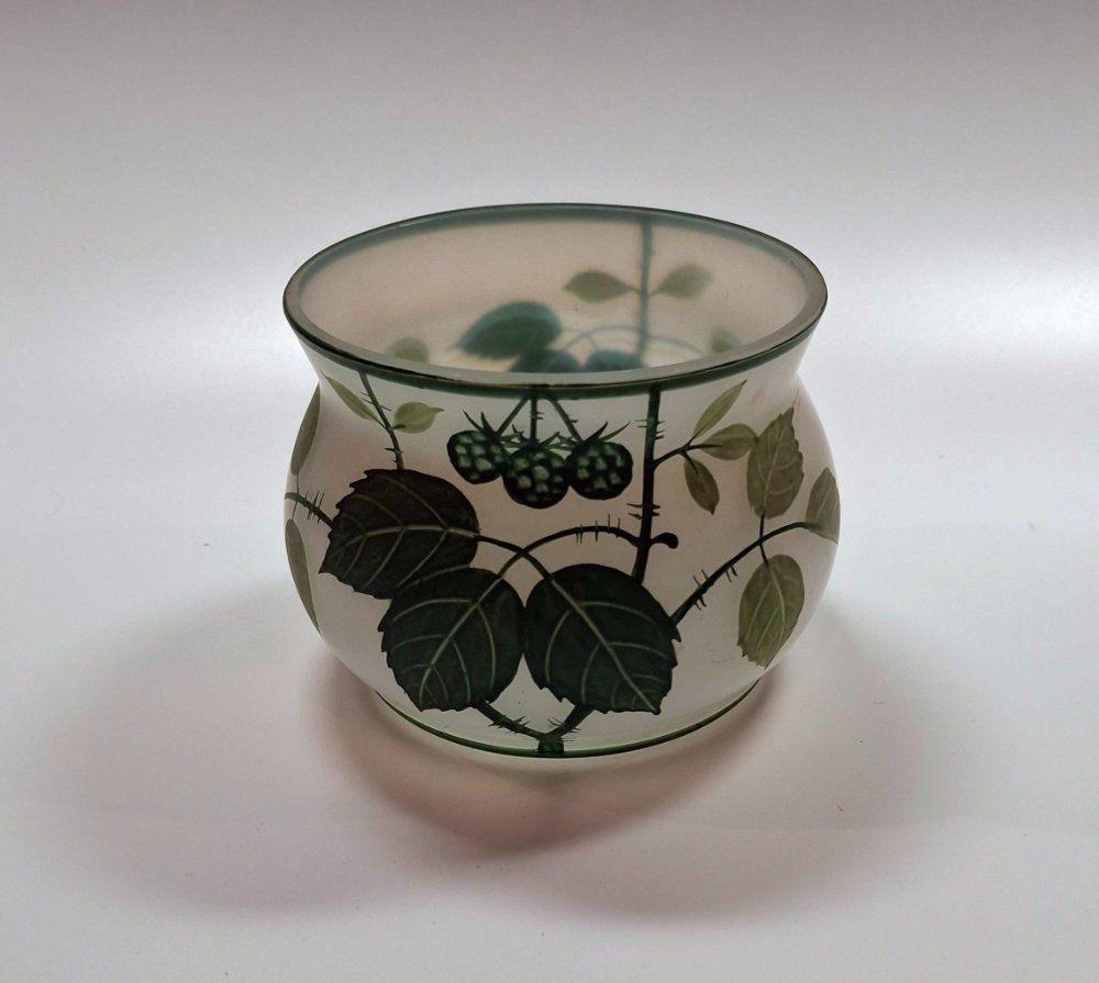 Vasi & Recipienti: Vase / Schale mit Brombeerdekor - vintage – Usato da Weggis venduto da Mylemontree