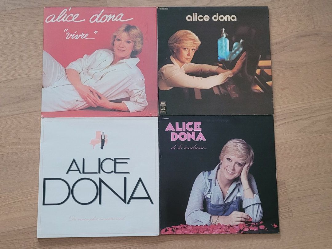 Schallplatten: 4 LP  Alice Dona – Gebraucht aus Martigny von MZ-67