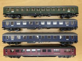 Märklin Set 4 Schnellzugwagen DB