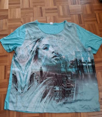 T-shirt bleu neuf C&A/T-shirt blau neu C&A