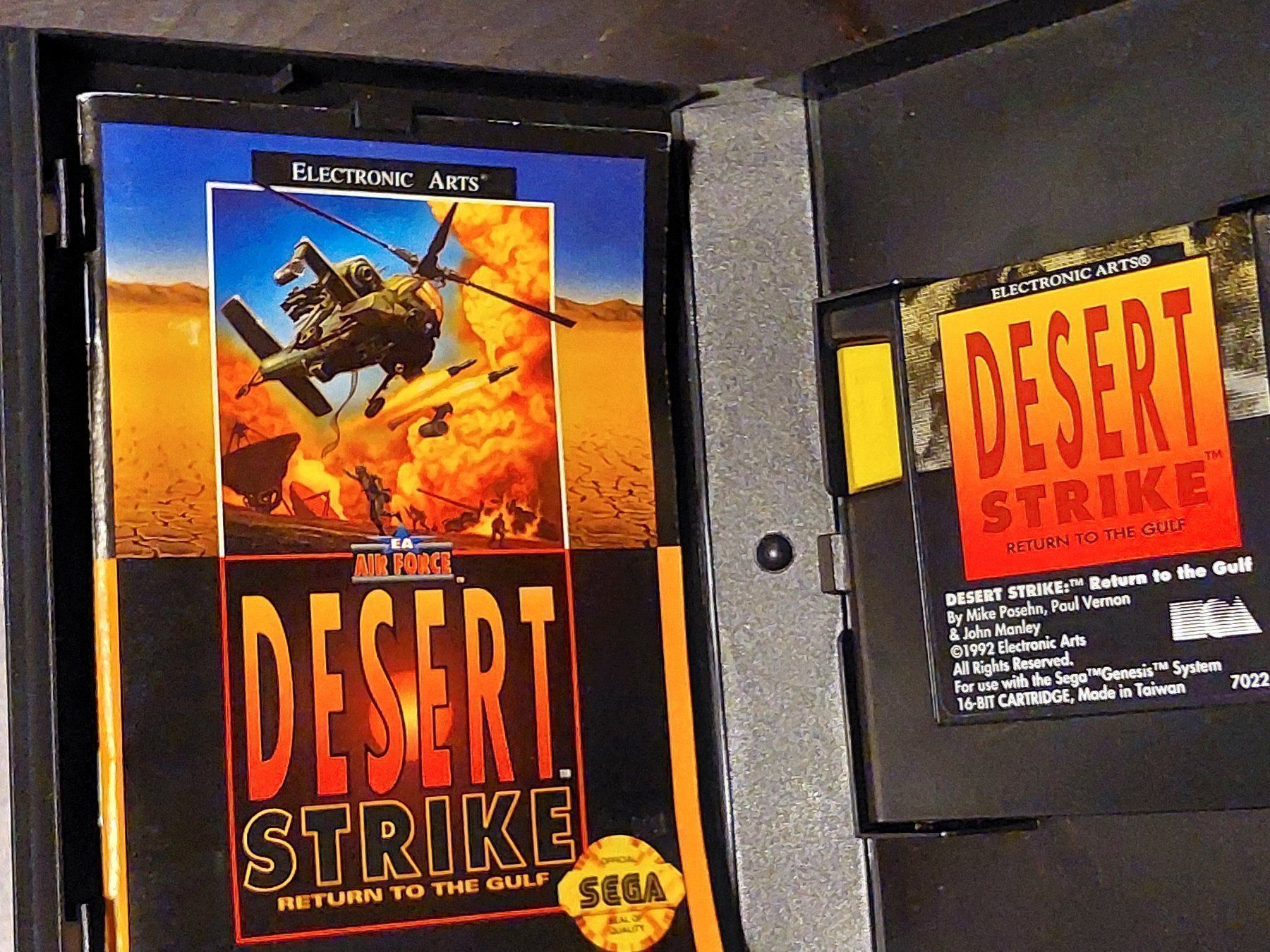 Sega Giochi: DESERT STRIKE (USA) - SEGA GENESIS – Usato da Spiegel b. Bern venduto da Natix 1