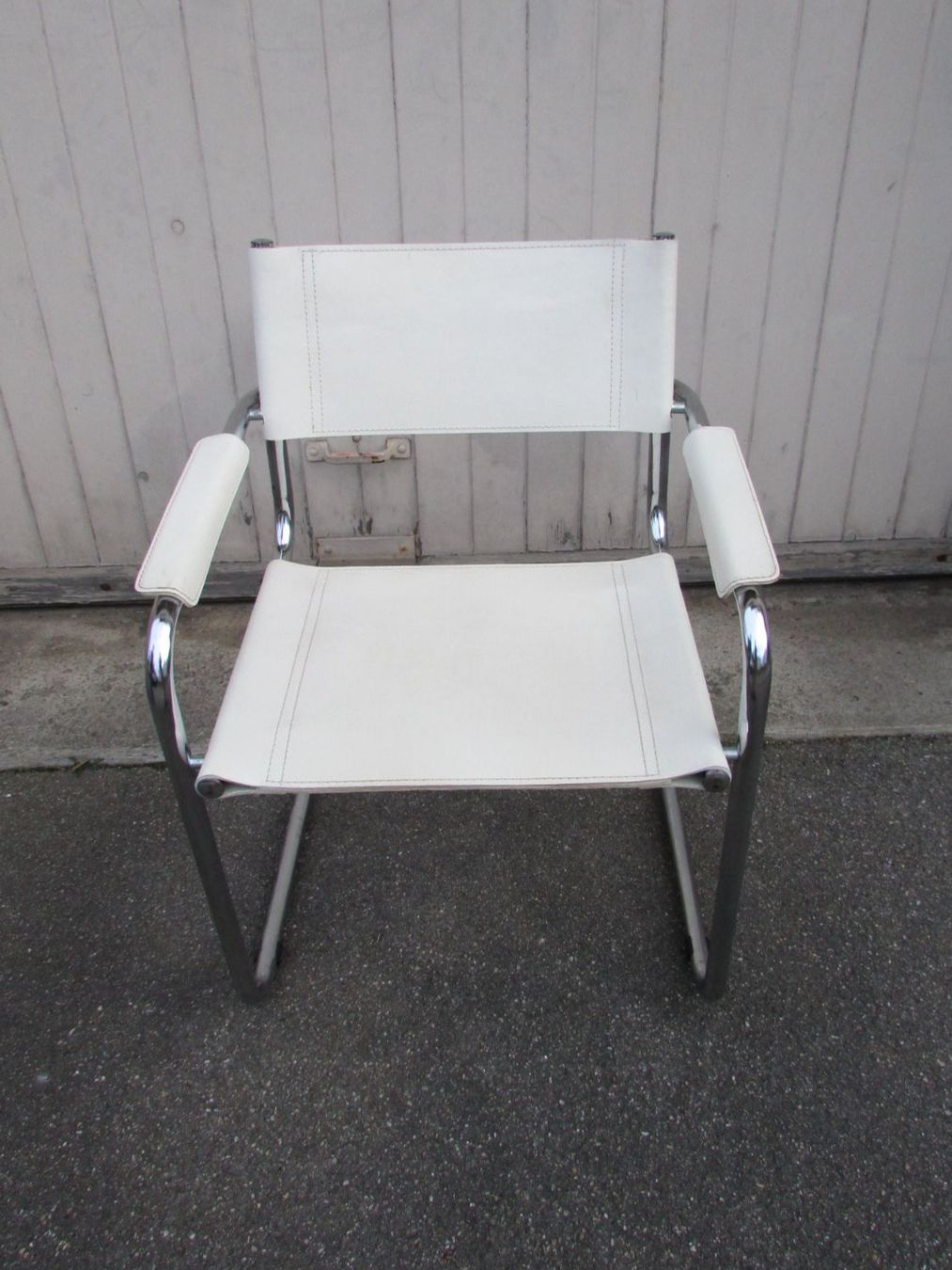 Sessel: Vintage Freischwinger Stahlrohr Sessel 1970er Jahre – Gebraucht aus Zollikofen von Flavabana 2