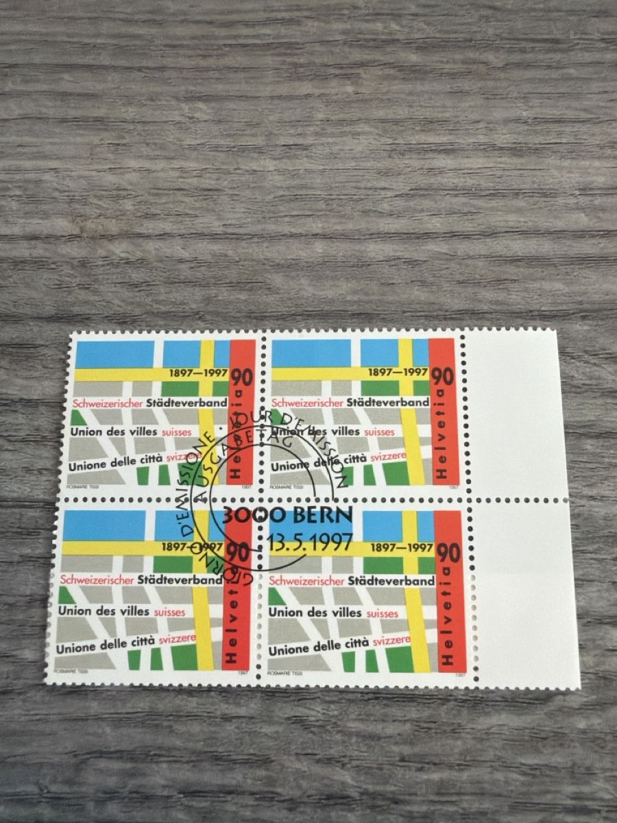 Tutti i francobolli: Briefmarken Set Schweizer Städteverband Bern 1997 – Nuovo (secondo la descrizione) da Tafers venduto da Tschanz-Solutions