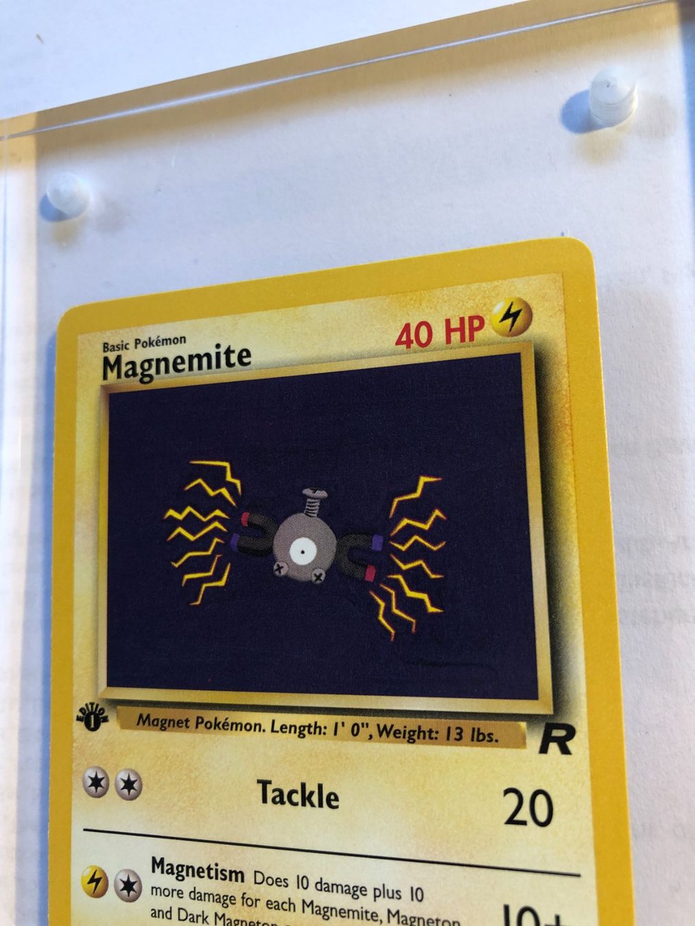 Sammelbilder & Trading cards: Magnemite 1st Team Rocket - MINT - ab 1.- – Gebraucht aus Giubiasco von dan_pr8b 3