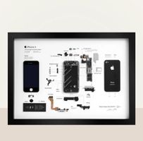 Apple iPhone 4 im Bilderrahmen