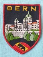 Vintage Badge Wappen BERN Bundeshaus ST. GALLER STICKEREI