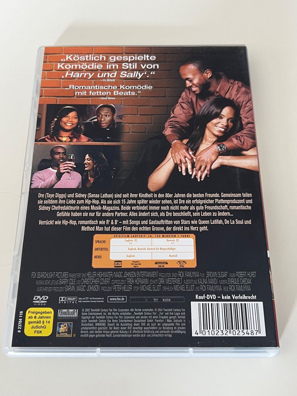 Tutti i DVDs: DVD Brown Sugar – Usato da Altstätten SG venduto da sheamus 1