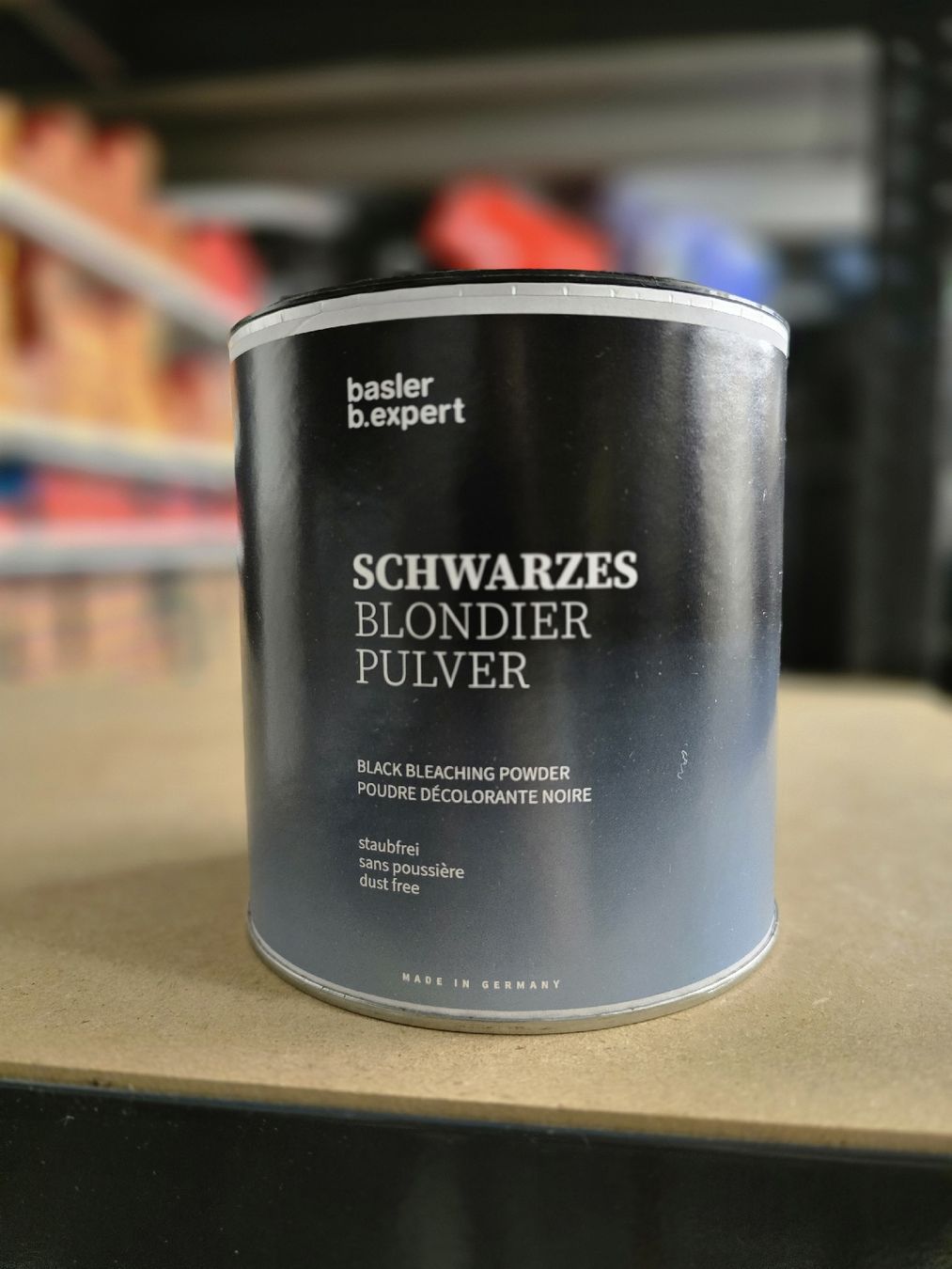Tinte: Basler b.expert Schwarzes Blondier Pulver, neu! – Nuovo e nell'imballaggio originale da Herisau venduto da yellowsunflower1988
