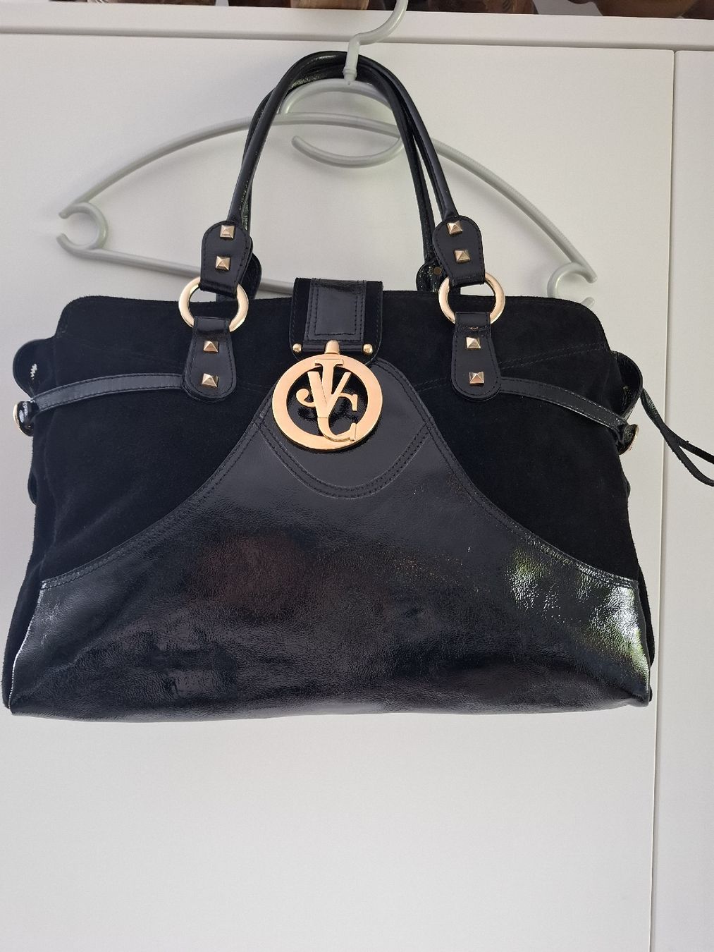 Versace Borse da donna: Leder Versace Tasche schwarz vintage – Nuovo (secondo la descrizione) da Hurden venduto da Quadrille76