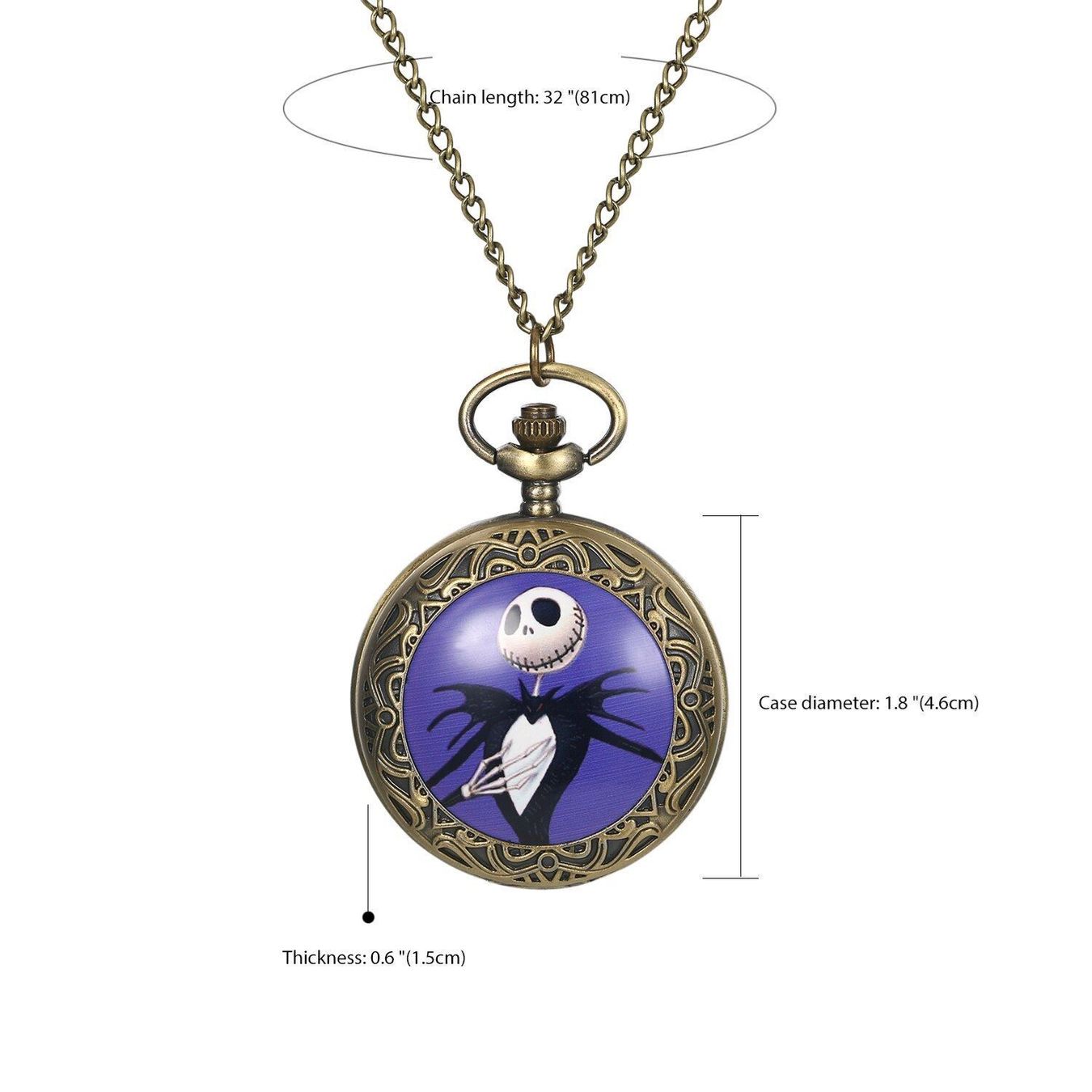 Uhren: montre de poche Jack Skellington – Neu und originalverpackt aus Delemont von Superchoice 8
