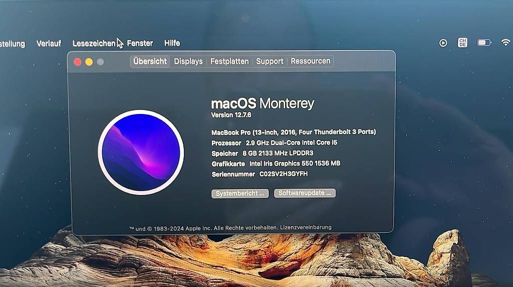 Apple Notebook: MacBook Pro 13" (2017, Touch Bar) – Usato da Bäch SZ venduto da Mastergevin 2