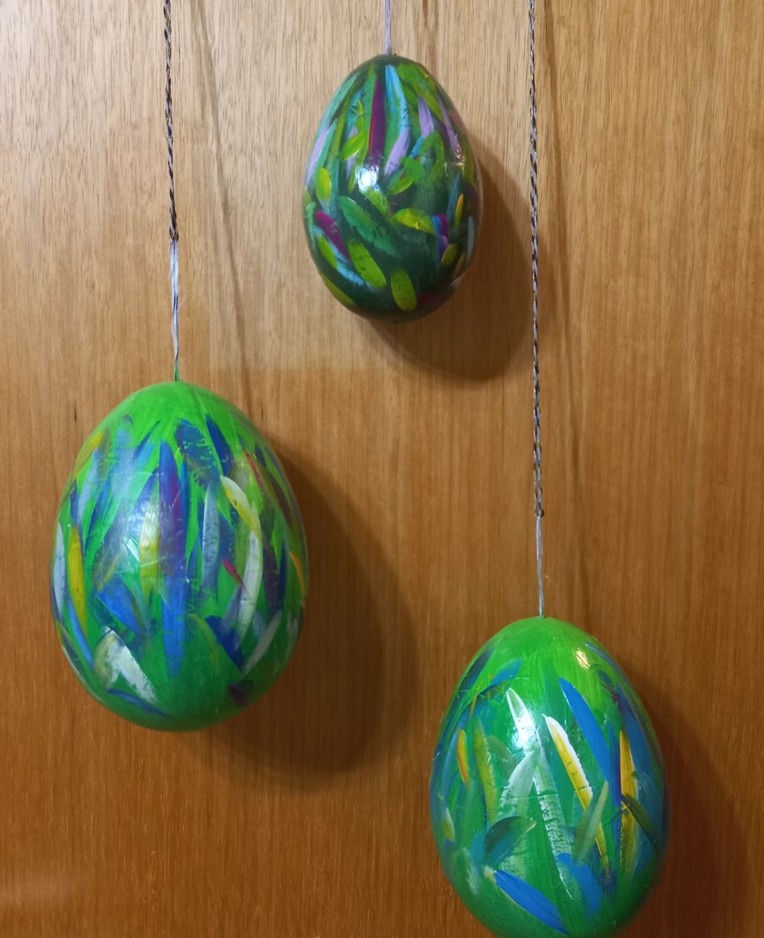 Tutte le decorazioni: 3 Oster Eier von Bruno Gasser – Usato da emmetten venduto da Ladys4