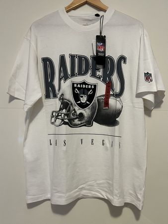 NFL Las Vegas Raiders T-Shirt Uomo M Nuova con Cartellino