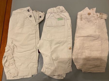 2salopettes & 1pantalon été garçon T.62