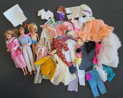 Lot Barbie, Ken et Skipper années 80