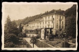 Lugano-Paradiso, Hotel Gerber mit Anlage
