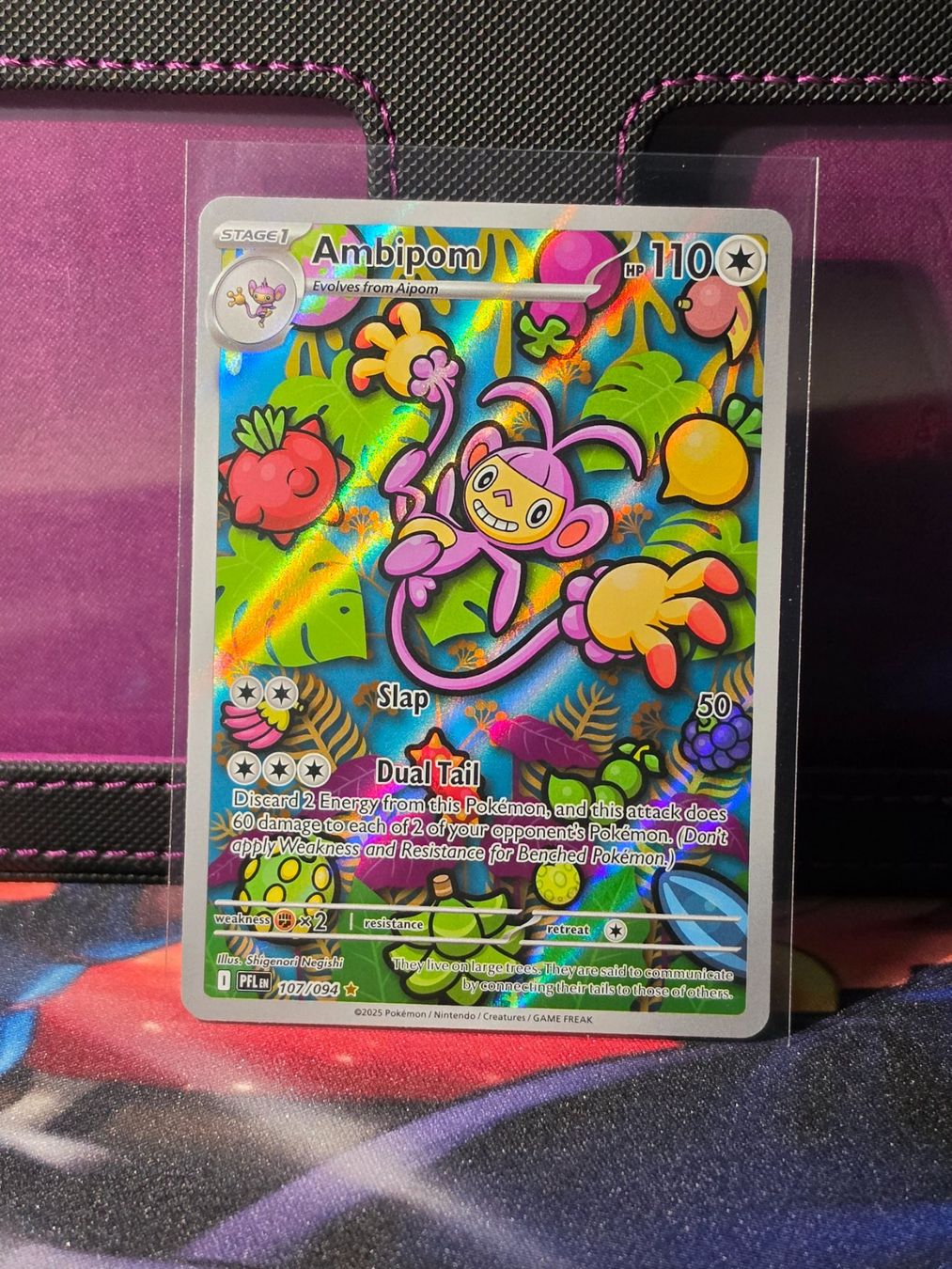 Pokémon Sammelbilder & Trading cards: Ambipom 107 – Gebraucht aus Binningen von oscark77