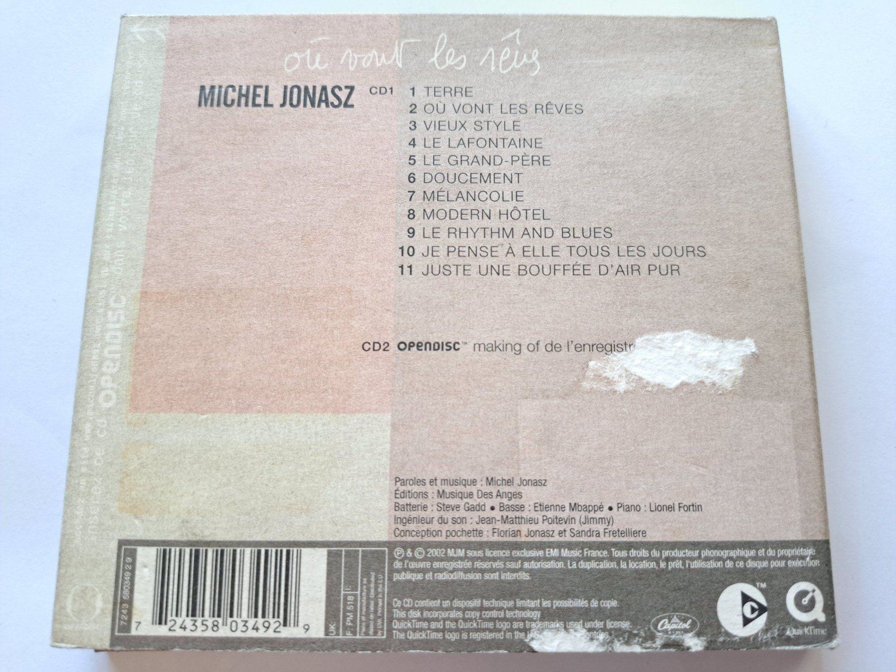 CD: Cd Michel Jonasz - Oû vont les rêves ? – Usato da Pully venduto da bro_n52j 1