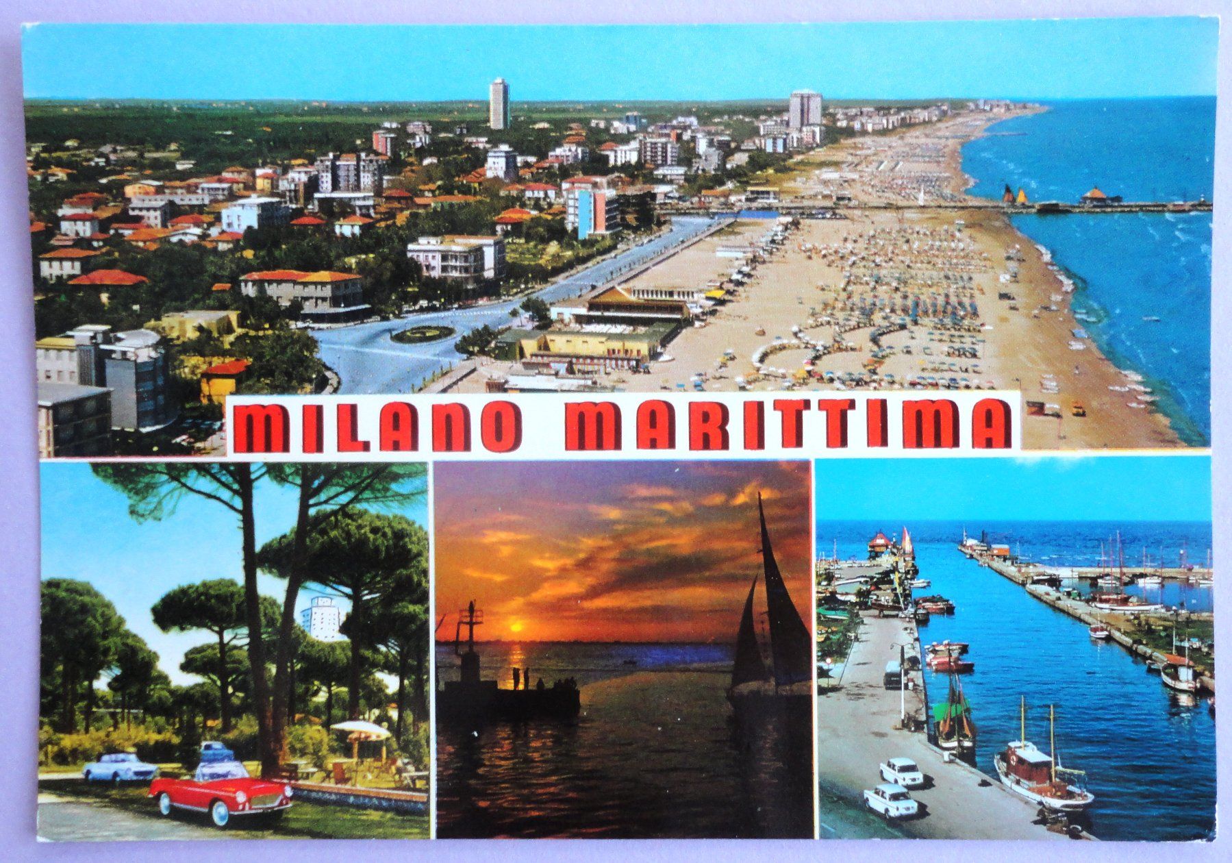 Ansichtskarten: Milano Marittima – Gebraucht aus Fétigny von Billy2miny
