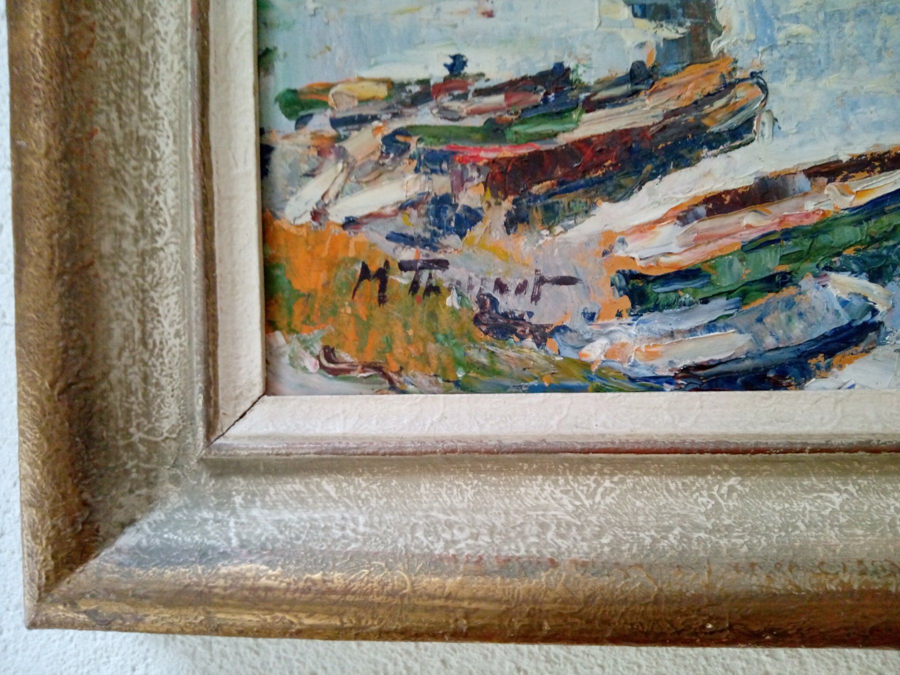 Dipinti: Bild von Max Robert Theynet 1875-1949; Colombier – Usato da Pratteln venduto da Zund-88-Funken 1