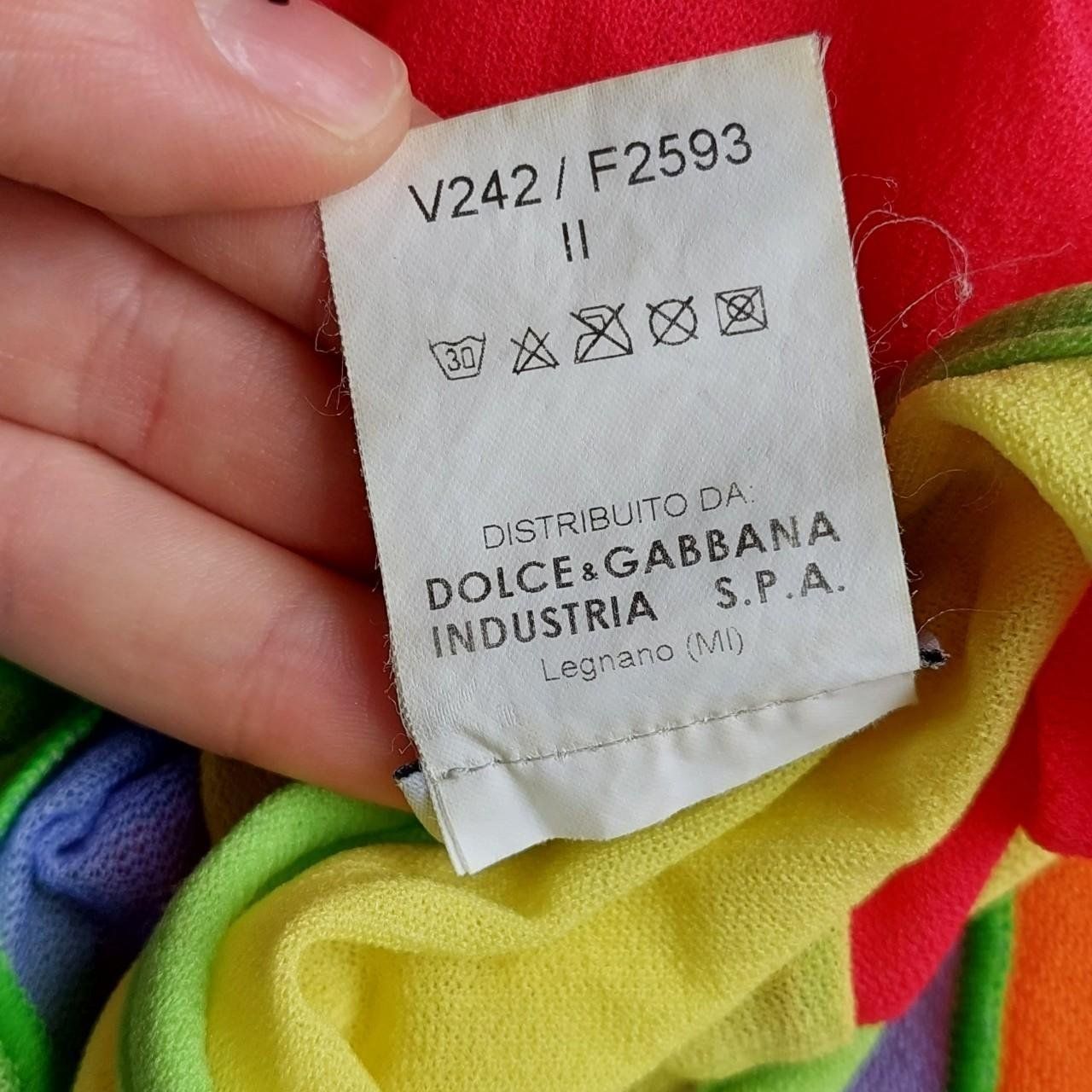 Dolce & Gabbana Vestiti: Vintage 2003 Dolce & Gabbana mesh patchwork mini dress – Usato da Lausanne venduto da l0ok0co0l 5
