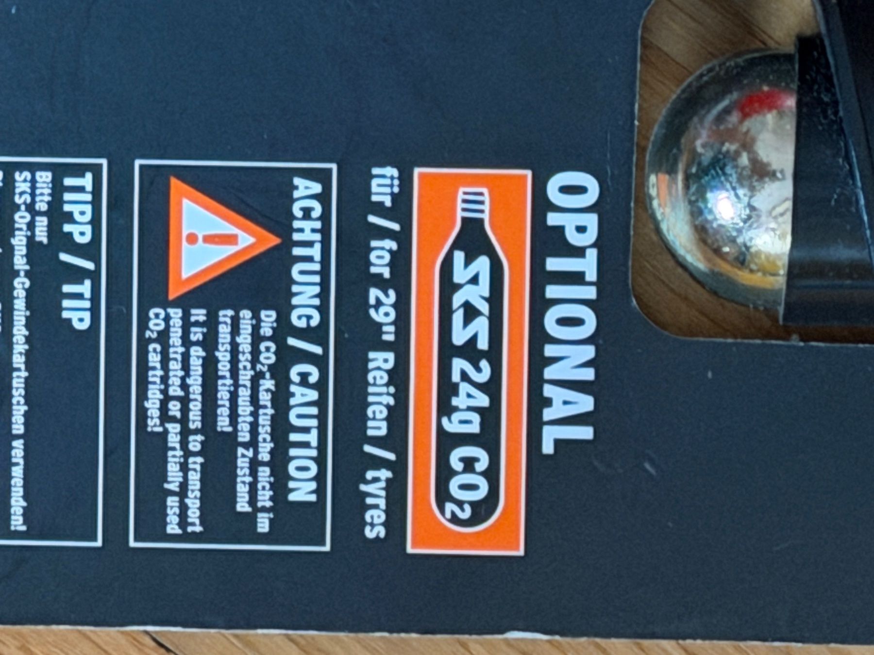 Sks Pumpen: SKS CO2 Velopumpe "Airboy" – Neu und originalverpackt aus Schenkon von Elmi13 2
