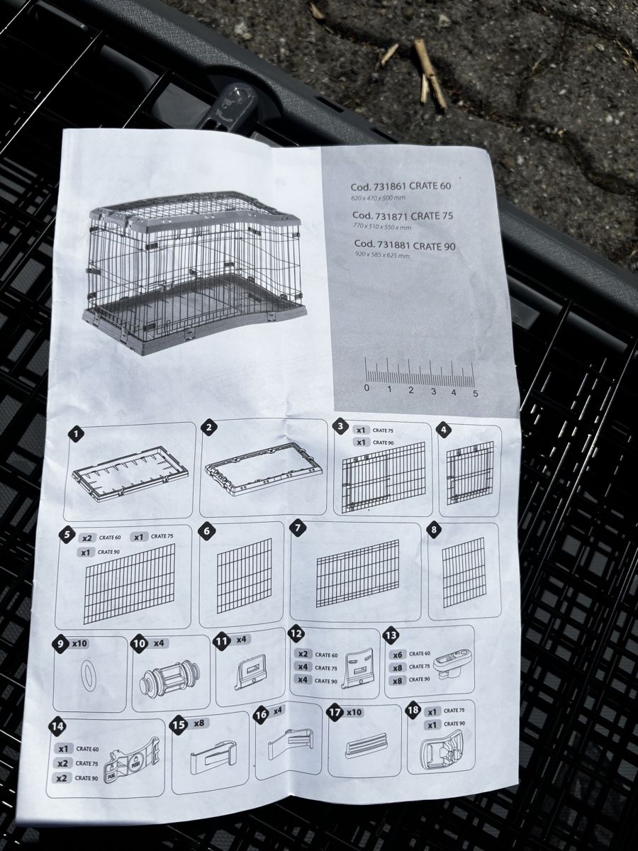 Gabbie, trasporto & Sicurezza: Hundebox faltbar neuwertig – Usato da Rupperswil venduto da Schubi06