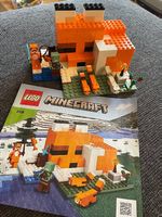 Lego Minecraft 21178 - Le refuge renard