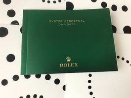 ROLEX DAY-DATE - OPERATING INSTRUCTIONS - FOR WATCH CHIN.